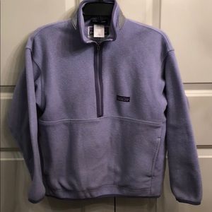 Patagonia fleece pullover kids 12 large